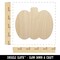 Sniggle Sloth; Pumpkin Halloween Fall Harvest Solid Unfinished Wood Shape Piece Cutout for DIY Craft Projects; Category:Words & Shapes; Image:2